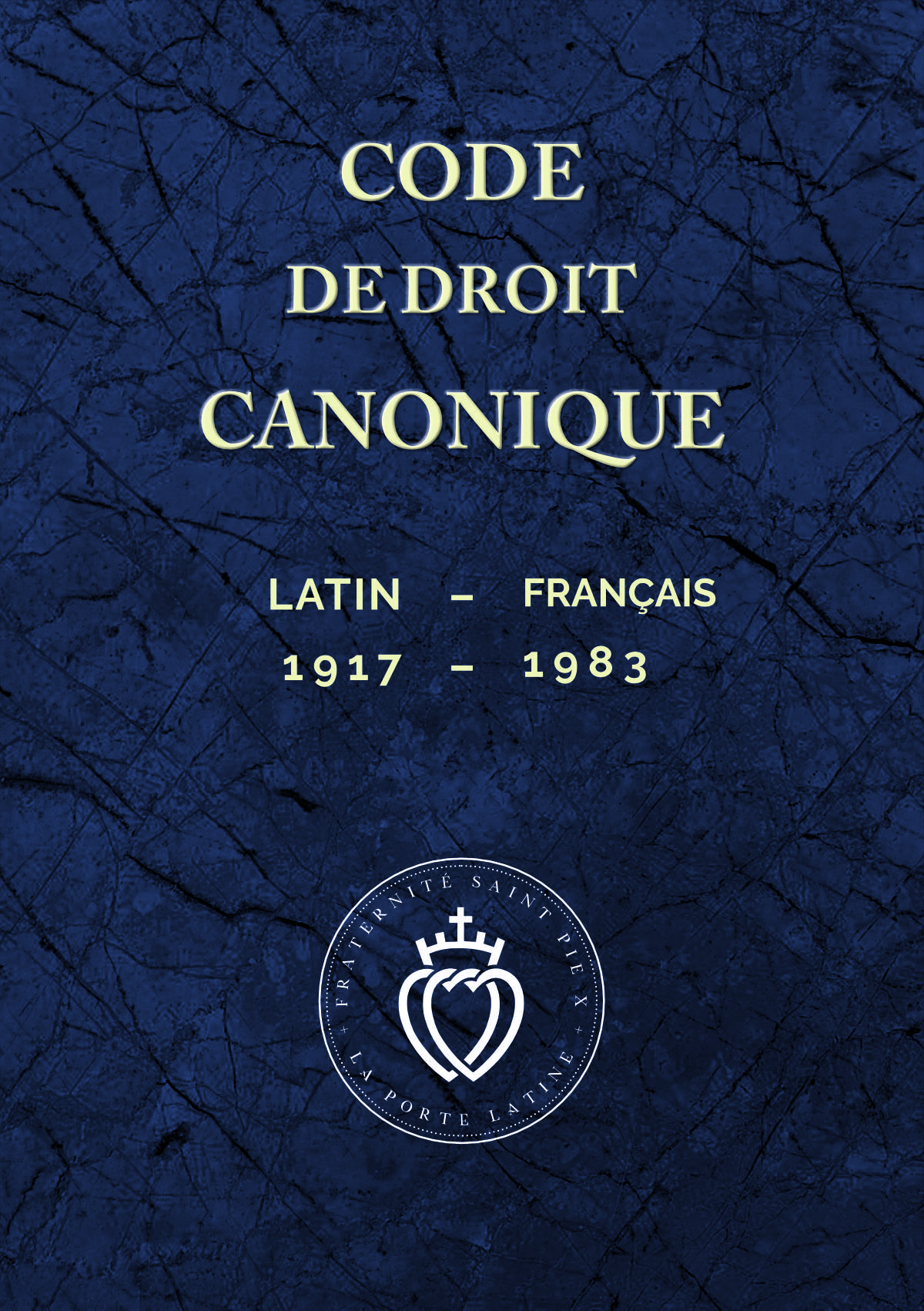 Code De Droit Canonique Latin Fran Ais Lpl