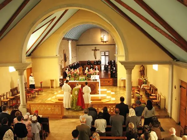 Le Trévoux - PSSTFA - Pendant la messe