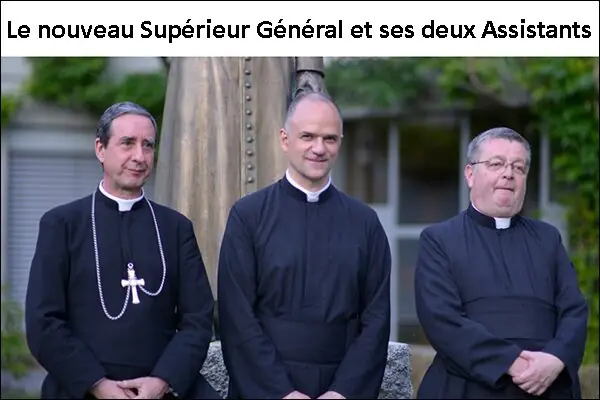Le Supérieur Général FSSPX et ses assistants