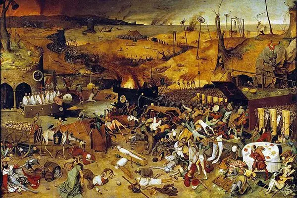 Le Triomphe de la Mort, de Pieter Brueghel, Musée du Prado, Madrid