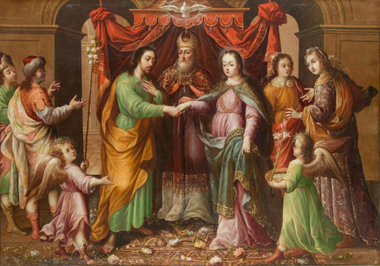 Le Mariage de la Vierge Marie à Saint Joseph