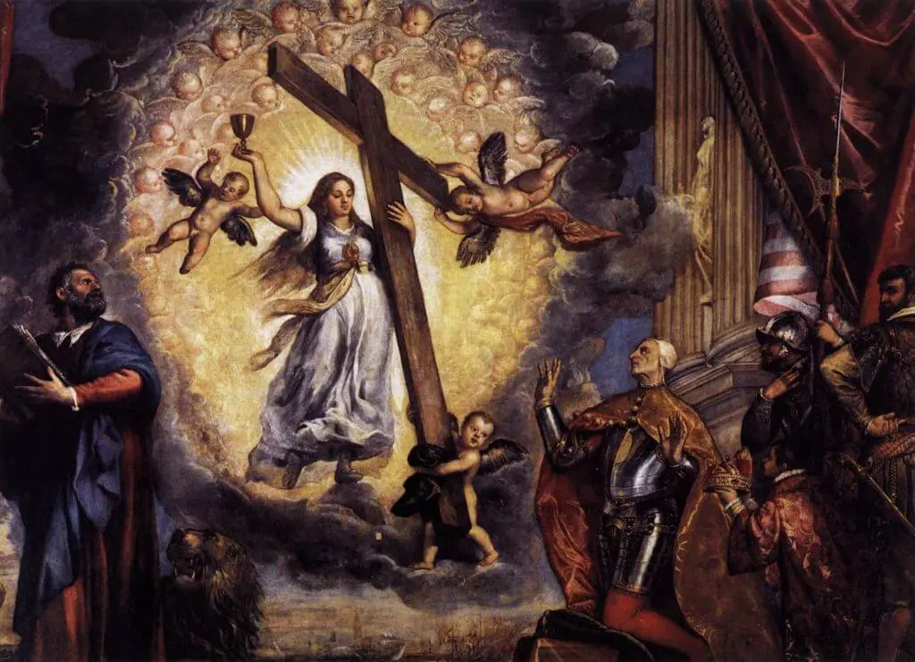 Le Titien (1555) - Le doge Grimani
