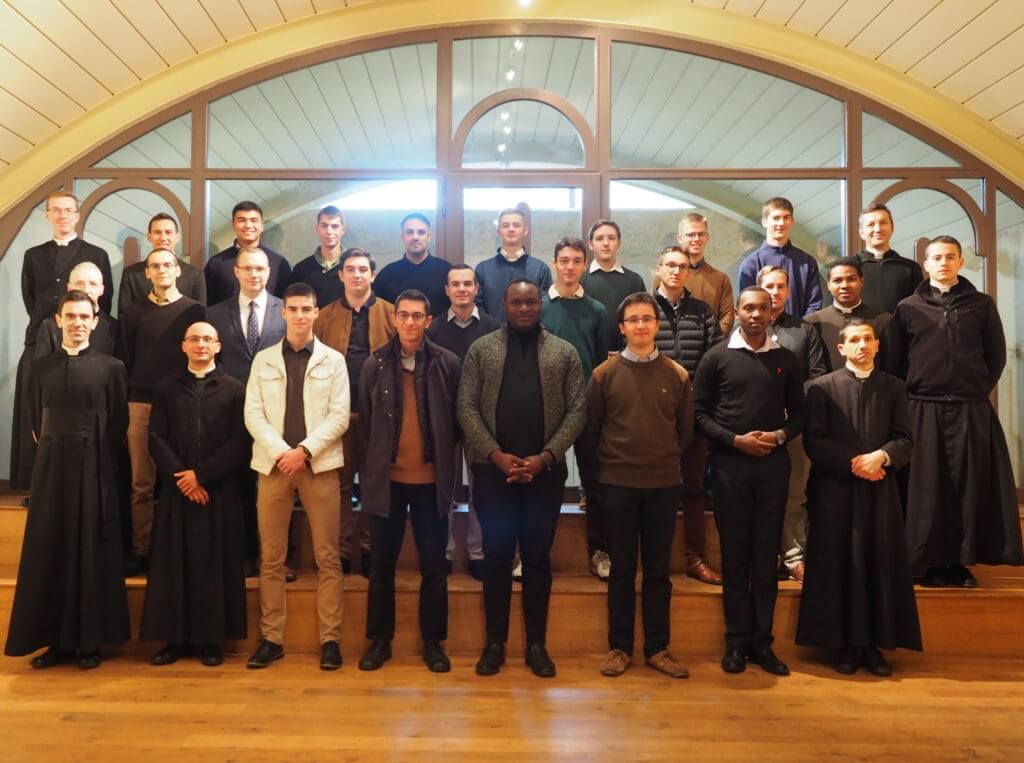 La promotion 2021 des séminaristes et postulants frères francophones