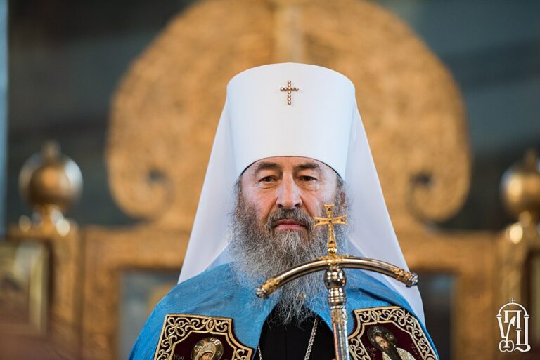 Le métropolite Onuphre, chef de l'Église orthodoxe ukrainienne