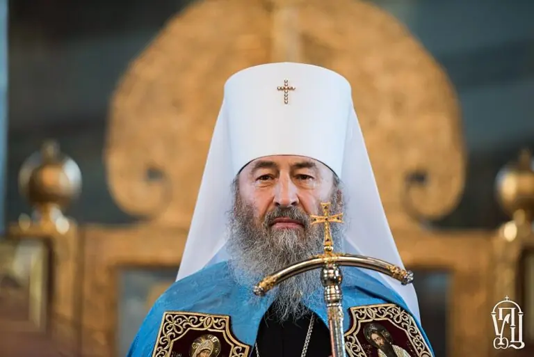 Le métropolite Onuphre, chef de l'Église orthodoxe ukrainienne