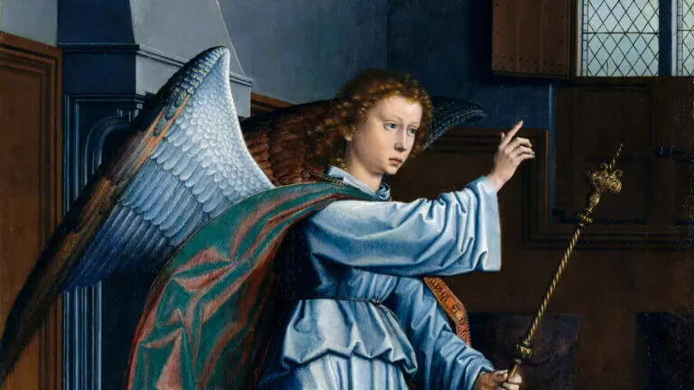L'Ange Gabriel à l'Annonciation