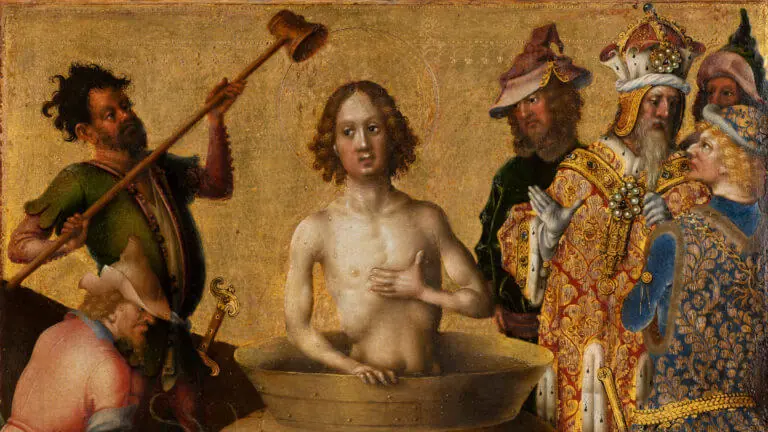 Martyre de saint Jean devant la Porte Latine