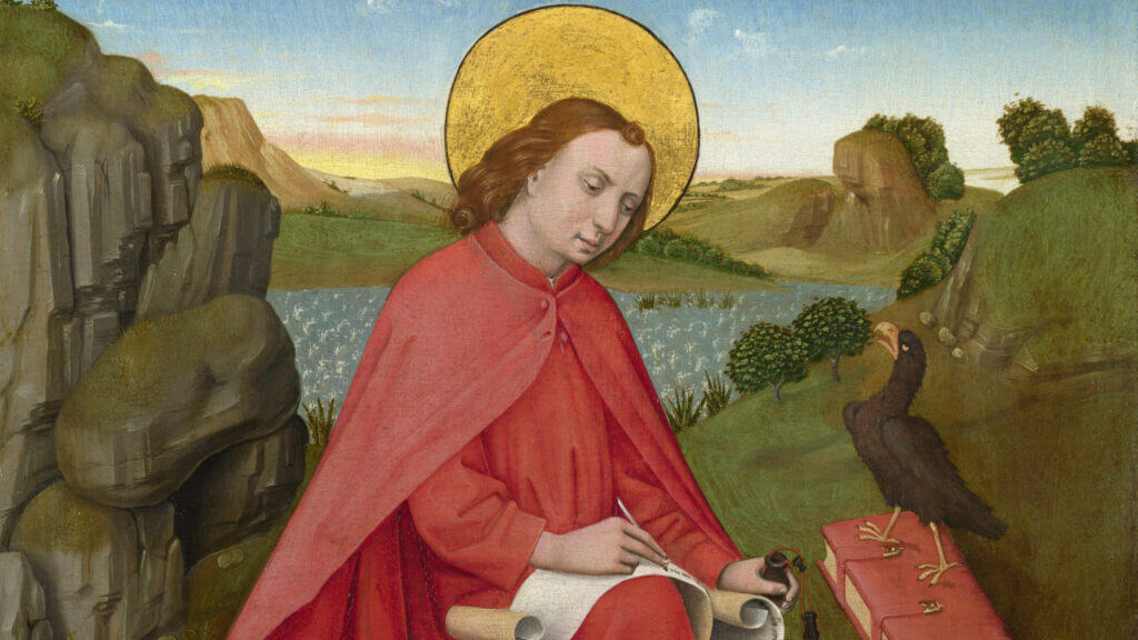 Saint Jean à Patmos, Allemagne, ca 1460-70