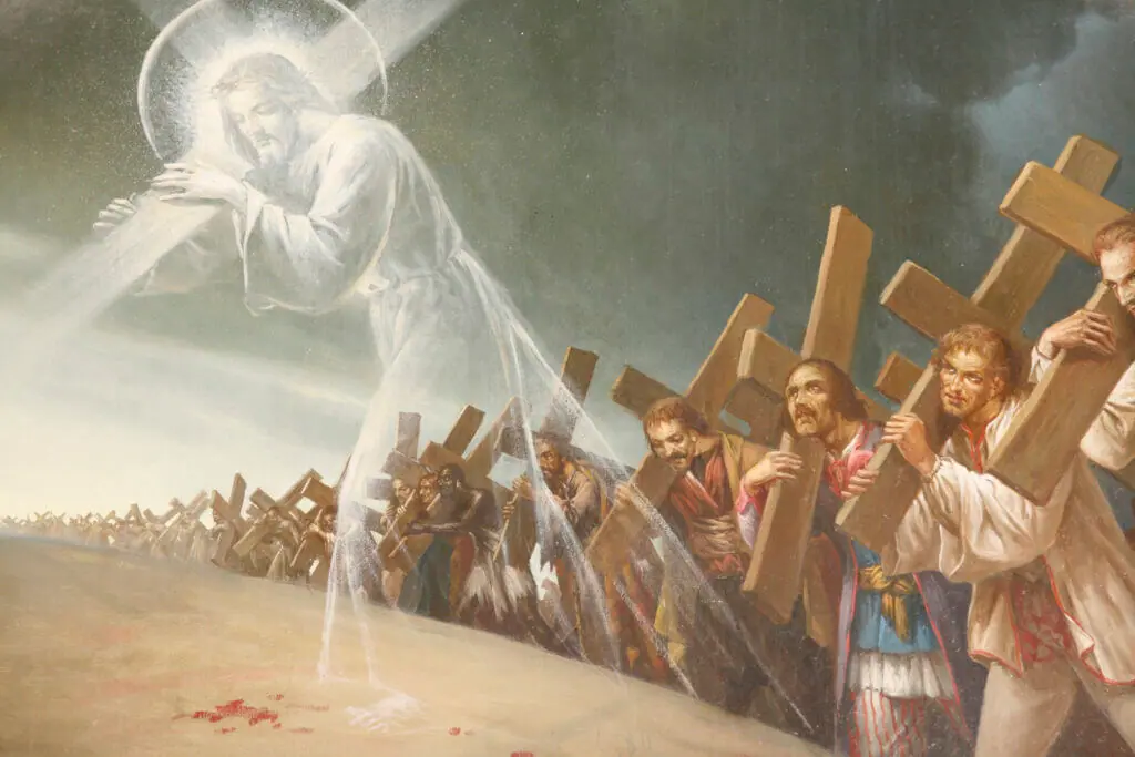Christ portant la croix