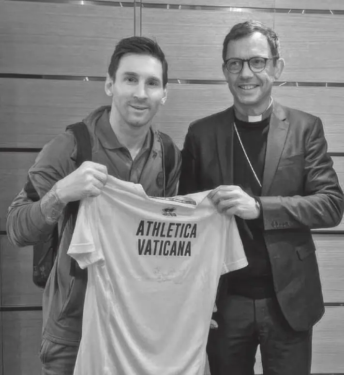 Mgr Gobillard Lionel Messi JO