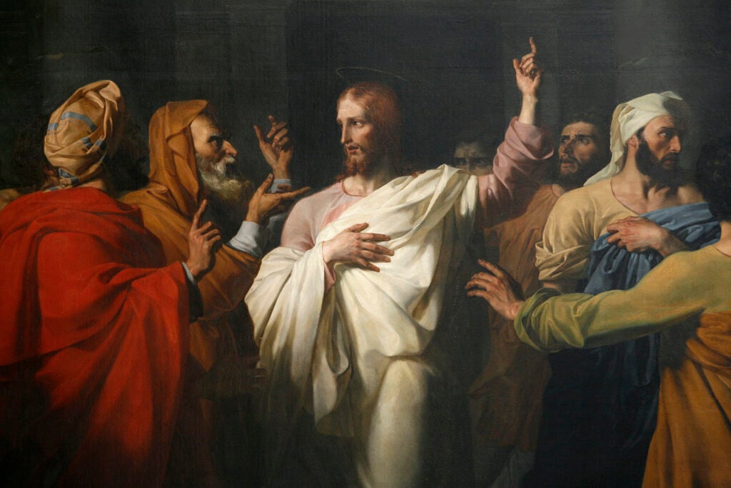 Cathédrale Saint Gatien : Jésus au temple