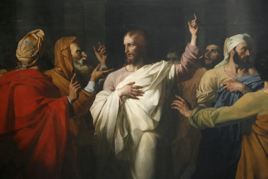 Cathédrale Saint Gatien : Jésus au temple