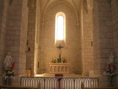 L'autel du prieuré Saint Martial